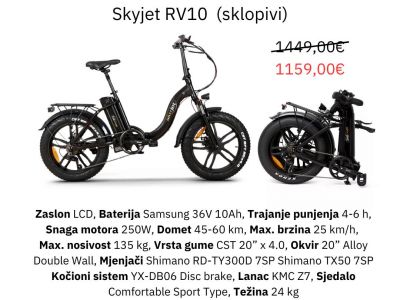 ELEKTRIČNI BICIKLI - akcija za članove UKH
