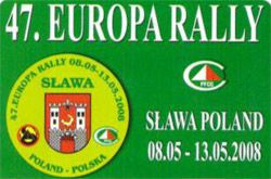 47. Europa Rally 2008