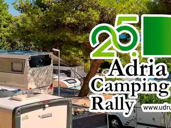 OTVORENE PRIJAVE ZA 25. ADRIA CAMPING RALLY