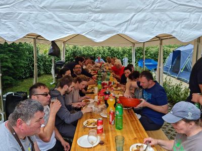 SUSRET ČLANOVA UKH U KAMPU SLAPIĆ