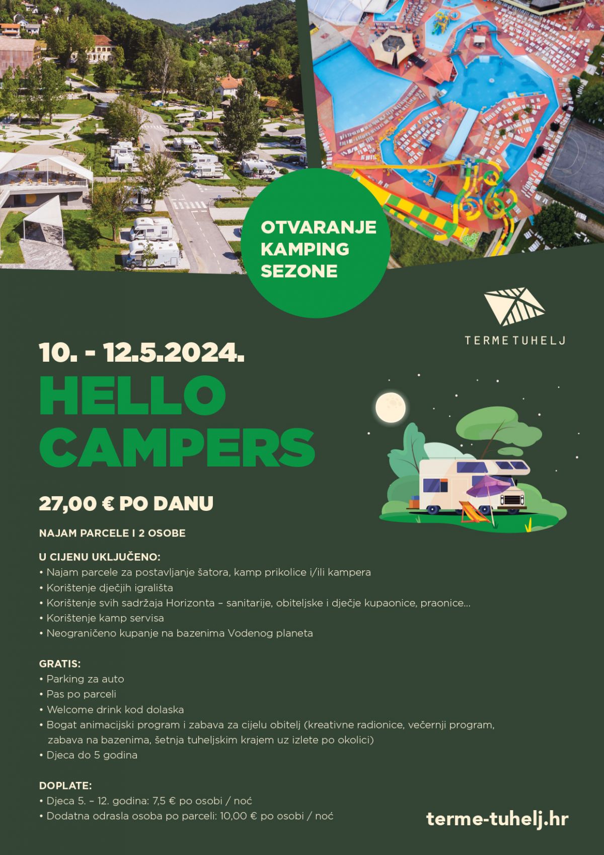 HELLO CAMPERS u TUHELJU