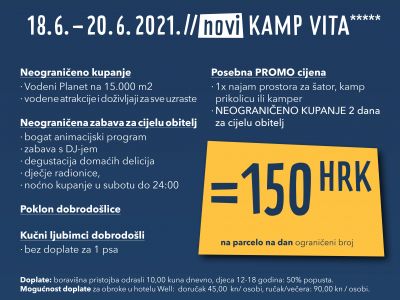KAMP VITA - PROMO VIKEND
